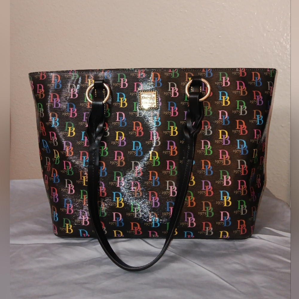 Dooney & Bourke Db75 Multicolor  Nelly large tote